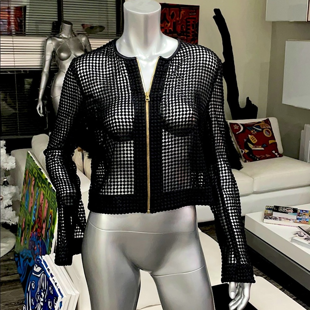 Diane Von Furstenberg zip jacket